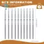 10 Chiếc Đồng Hồ Chuyển Động Thân Thép Vương Miện Bộ Đồng Hồ Các Bộ Phận NH35 NH36 NH38 NH39 Đồng Hồ Chuyển Động Thân Phụ Tùng