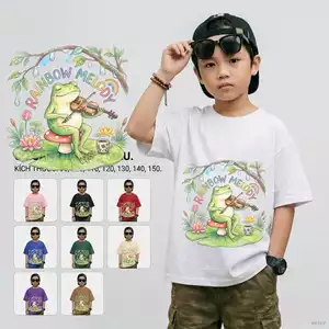 Áo thun bé trai năng động Co giãn tốt phong cách Hàn Quốc bé trai nhỏ