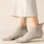 THEGIRL8B Tất Năm Ngón Nam, Tất Năm Ngón Chống Trơn Trượt Hàng Dệt Kim, Lưới Hút Mồ Hôi Thấp Cắt Chống Mùi Cotton Thể Thao Mùa Xuân Hè