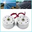 Động cơ năng lượng mặt trời GODD RF300 DC1 5V-6V 2mm Trục với 140mm 2 chân Dây sửa chữa một phần cho động cơ Đồ chơi DIY Mô hình quạt ô tô