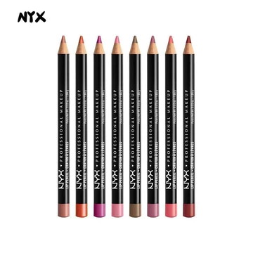 NYX Slim Lip Liner The Most Popular Lip Liner Pencil Matte Lipstick Pen Lasts Without Drying Decorative Lips Suede Liner Makeup Lip