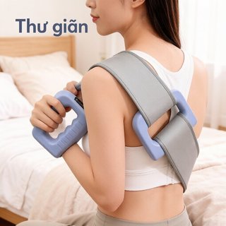 Máy mát xa rung Giảm béo cơ thể Mô sâu Thư giãn cơ bắp Phục hồi dây đeo có thể sạc lại di động