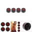Bộ 4 núm điều chỉnh âm đàn guitar điện CATMALLER88, họa tiết đầu lâu acrylic, màu đen-đỏ/đen-trắng, phụ kiện thay thế