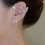 Vòng đeo tai hoa bướm cho tai không đục lỗ Trang trí hợp kim nhẹ cho phụ nữ Trang phục hoặc quà tặng hàng ngày