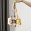 Siêu Mini Nylon Bánh Bao Túi Đựng Tiền Xu Mặt Dây Chuyền Đựng Thẻ Chìa Khóa Tai Nghe Son Môi Túi Bảo Quản Túi Nữ Dễ Thương