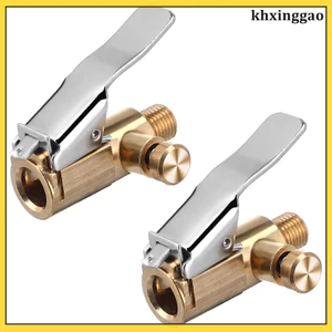 Phát Hành Nhanh Bơm Hơi Adapter Air Chuck Ô Tô Kết Nối Máy Nén Lốp Phụ Kiện 2 Chiếc khxinggao