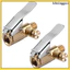 Phát Hành Nhanh Bơm Hơi Adapter Air Chuck Ô Tô Kết Nối Máy Nén Lốp Phụ Kiện 2 Chiếc khxinggao