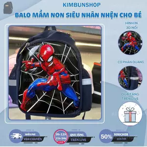 Balo mầm non siêu nhân cho các bé mầm non- Kimbunshop45