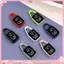 Keychain Pocket Watch Night Light Led Touch Digital Watch Keyring Hanging Watch