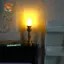 CANAMEK 1: 12 Nhà Búp Bê Thu Nhỏ Đèn LED Bàn Có Công Tắc BẬT / TẮT Mô Hình Nội Thất Cảnh Sống Trang Trí Đồ Chơi CSF