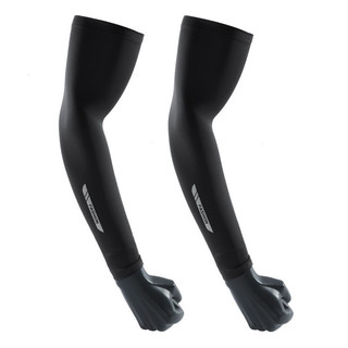 Tay áo chống nắng Ice Silk UPF50+ chặn tia UV, bọc tay thể thao đạp xe ngoài trời cho nam nữ, mát mẻ mùa hè, thoáng khí, khô nhanh, chống trượt