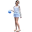 Đồ Bơi In Hình Bé Gái Mùa Hè 2026 Phong Cách Mới Trẻ Em Mỏng Dài Tay Top + Sling Đồ Bơi Ngọt Ngào
