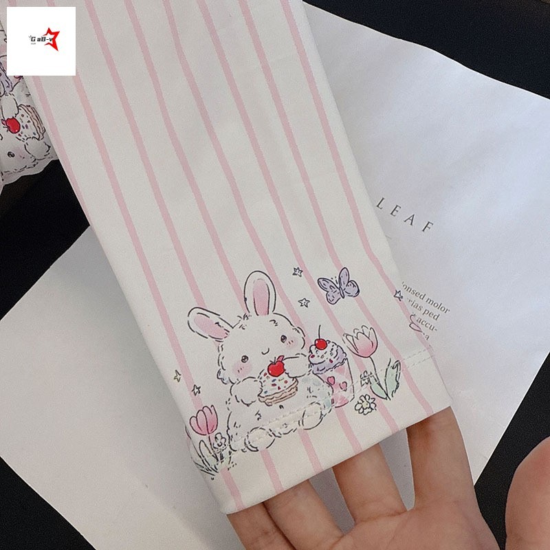 Tay áo lụa băng chống tia cực tím mùa hè dành cho nữ - Thiết kế hoạt hình dễ thương dáng rộng vừa vặn để đi xe đạp ngoài trời