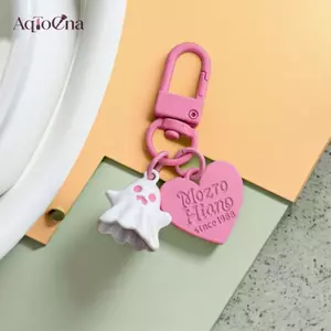 Mặt dây chuyền tình yêu ma ma ma nhỏ dễ thương và cá tính AqToCna, Mặt dây chuyền túi Bule tròn AqToCna