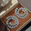 Bông tai sang trọng hoa dài Zircon thanh lịch thời trang