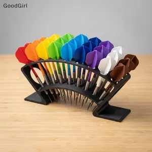 Giá đỡ phi tiêu 27 khe Công suất lớn Giá đỡ lưu trữ Neat Board Sắp xếp cho quầy Bar gia đình & Trang trí phòng trò chơi theo chủ đề Hy Lạp VN