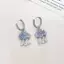 Nhíp 1 Đôi Bông Tai Đám Mây Dễ Thương Pha Lê Xanh Mưa Mây Thả Bông Tai Thẩm Mỹ Kawaii Zircon Tai Bule Bông Tai Năm Mới Quà Tặng Trang Sức VN