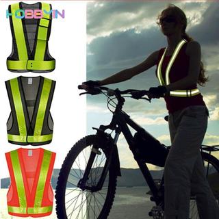 Áo phản quang HOBBYIN, V Shape Lưới phản quang Dây đeo an toàn, An ninh dạ quang Grenn Đen Cam Cảnh báo làm việc ban đêm Quần áo thể thao ngoài trời