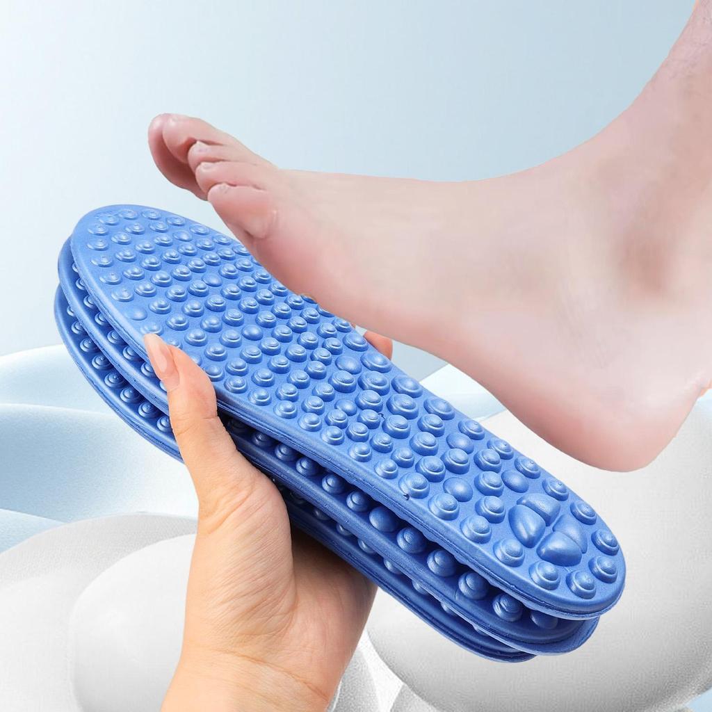 1 / 3 / 5 Đôi - Giày Massage 5D Đế Full Palm Acupoint Massage Bàn Chân Nam Nữ Sức Khỏe Giảm Mệt Mỏi Chân Thể Thao Mềm Đế Thường Ngày