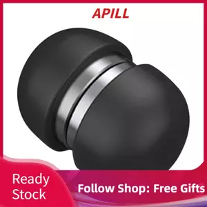 Apill Đế làm mát máy tính xách tay hình nấm Semme Đế làm mát bằng silicon chống trượt tiện dụng để sử dụng (Màu đen)