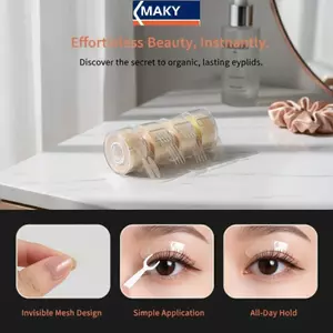 MAKY Invisible Double Eyelid Tape 600 CÁI Giày nâng mí mắt cho ứng dụng trang điểm dễ dàng VN