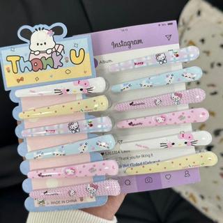 Kẹp tóc hình mỏ vịt Hello dễ thương mới và kẹp tóc hình mèo dễ thương - Phụ Kiện