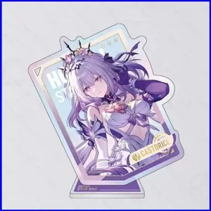 SQ3 Honkai: Star Rail Tấm Đứng Castorice Acrylic Biển Hiệu Đứng Anime Để Bàn Trang Trí QS3