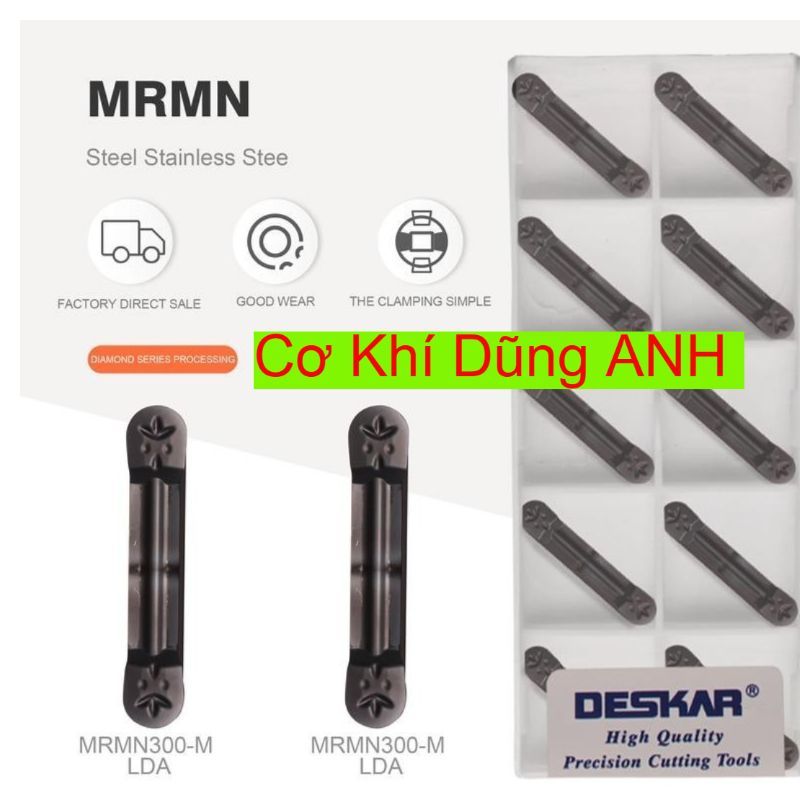 Chip cắt cầu R1 và R2 DESKAR cắt thép inox ngon