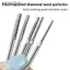 Mũi khoan tráng SRVN 0,8-2,5mm với chuôi 2.35mm Bộ 10 chiếc Giải pháp chuyên nghiệp để làm đồ trang sức.