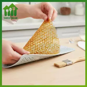 SWEET Silicone Honeb Bánh Ren Thảm Cấp Thực Phẩm Có Thể Tái Sử Dụng Miếng Lót Nonsti Để Trang Trí Nướng Sugarcraft n