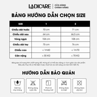 Áo Khoác Chống Nắng Nam Nữ All Cover LADICARE Chống UV, Lụa Băng Cao Cấp, Che Kín Mặt, Xỏ Ngón