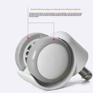 Ghế IKEA Ghế nhỏ Phụ kiện đặc biệt Bánh xe tự khóa im lặng Bánh xe đa năng Bánh xe vòng kẹp có phanh