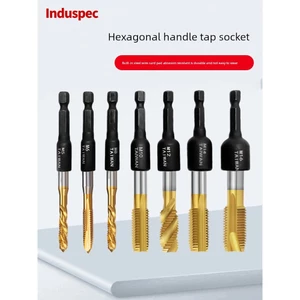 Khí Nén Tập Tay 1 / 4 Lục Giác Tay Cầm Gió Lô Tập Gió Tấm Gió Tay Cầm Lục Giác Tay Cầm Tay Điện Đầu Bên Trong Bốn Góc