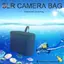apill Túi chèn máy ảnh Universal Liner Lens Pouch DSLR SLR Vỏ đệm phân vùng bên trong có dây đeo chống sốc cho ống kính máy ảnh không gương lật (Màu đen)