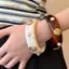 PNPIA- Bohemian Shell Nhựa Braclets Dành Cho Nữ Hình Học Hyperbole Vintage Lắc Tay Trang Sức Thời Trang Thanh Lịch Acrylic Pulseras