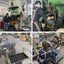 Xoay Tròn Đa Năng Full Hạt Bàn Xoay Vòng Bi Thanh Ghế Trưng Bày Đế Phần Cứng Đế Đồ Nội Thất Khung Xe Đĩa OWX4