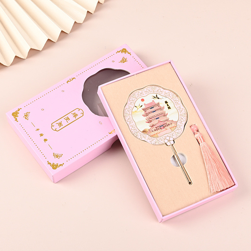 【SKISOPGO】Gương Cầm Tay Họa Tiết Cổ Điển Trung Hoa,thiết kế tinh xảo,Tác Phẩm Nghệ Thuật Tinh Tế,Quà Tặng Ý Nghĩa
