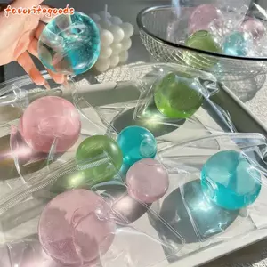 FAVORITEGOODS Đồ chơi phục hồi chậm, Đồ chơi bóp Maltose trong suốt bằng nhựa, Mô phỏng mềm sáng tạo Mô phỏng giảm căng thẳng Mô phỏng Maltose mềm cảm giác cho trẻ em Người lớn