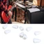 WANYEDI 20 Chiếc Đầu Công Tắc Đàn Guitar, Trắng / Vàng / Đen Đàn Guitar Nhựa Chuyển Đổi Đầu Chuyển Đổi, Phụ Kiện Đàn Guitar 5 Chiều Cao Cấp Phụ Kiện Đàn Guitar