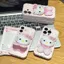 Dễ Thương Chấm Bi Mèo Gương Giá Đỡ Cửa Sổ Tình Yêu Apple 17pro Ốp Lưng Điện Thoại 16 / 15 Mềm 14 Hoạt Hình122026-6-1