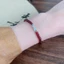 Mới Phong Cách Trung Quốc Đỏ Đính Hạt Vòng Tay Nữ Cổ Độc Đáo Koi Vòng Tay Thiết Kế Niche Retro Phù Hợp Với Vòng Tay