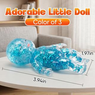 1 Chiếc Các Loại 5 Màu Natasha Bóp Búp Bê Túi Cầm Tay Văn Phòng Giải Nén Đồ Chơi
