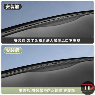 Vỏ bảo vệ ổ cắm khí bảng điều khiển Geely EX2 Nhãn dán bảo vệ điều khiển trung tâm
