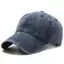 < YEI > Mũ Bóng Chày Giặt Denim Nam Nữ Mũ Vintage Hip Hop Mũ Màu Trơn Xương Ngoài Trời Thể Thao Thường Ngày Mới