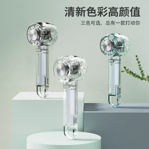 2026 Sáng Tạo Trong Suốt Ice Pack Quạt Lạnh Mini Turbo Di Động USB Bán Dẫn Cầm Tay
