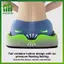 SWEET Đệm Coccyx Memory Foam có xương đòn, thiết kế cong cho ô tô, ghế văn phòng, giảm áp suất, hỗ trợ thắt lưng 1PC n