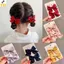 < YEI > 2 Cặp Mũ Nơ Mùa Hè Ngọt Ngào Cho Bé Gái Phụ Kiện Tóc Đáng Yêu Dễ Thương Cho Dã Ngoại Du Lịch Và Mặc Hàng Ngày Mới