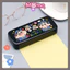 Ốp lưng kính từ tính nắp gập hình anime hoạt hình Crayon Shin-chan dành cho trẻ em