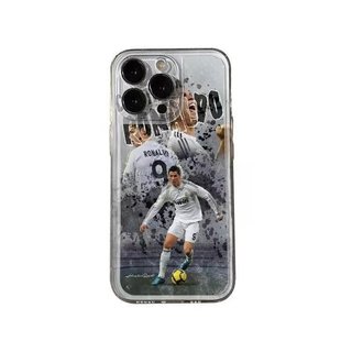 Ốp Điện Thoại Trong Suốt Phong Cách Mới Chơi Bóng Đá Cậu Bé Hợp Thời Trang Thích Hợp Cho iPhone 12 13 14 15 Promax 16 17 Promax xr xs 11promax 12promax 13pro 14pro Ốp Chống Sốc Linh Hoạt