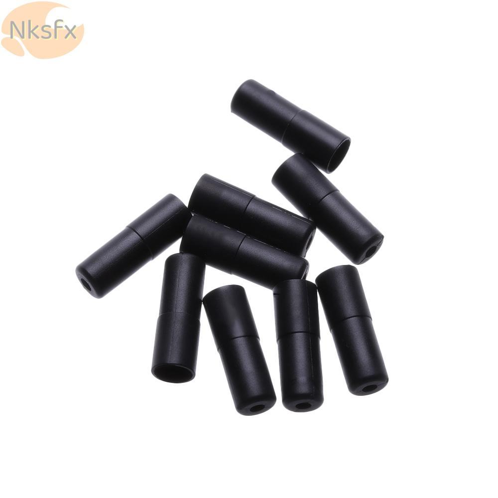 NKSFX 50 / 100 Chiếc Vỏ Cáp Ngoài 4 / 5 Mm MTB Xe Đạp Phụ Kiện Mũ Nhựa Đầu Uốn